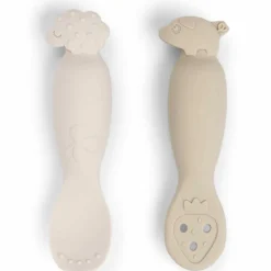 Lot de 2 premières cuillères Tiny farm Sable