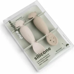 Lot de 2 premières cuillères Tiny farm Sable