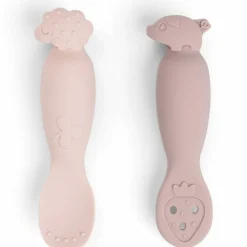 Lot de 2 premières cuillères Tiny farm Rose