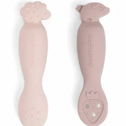 Lot de 2 premières cuillères Tiny farm Rose