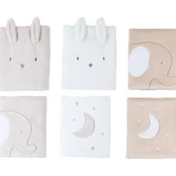 Lot de 6 protèges barreaux Bali, Moka & Snow