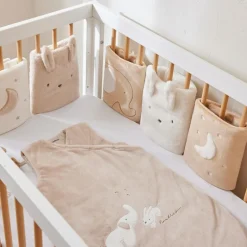 Lot de 6 protèges barreaux Bali, Moka & Snow