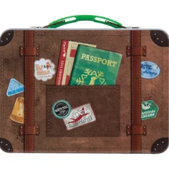 Lot de 3 pullovers Noël avec valise pour lutin farceur