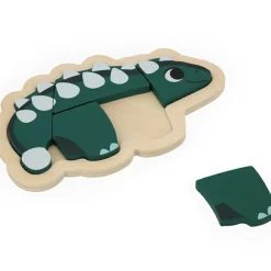 Lot de 4 puzzles évolutifs Dino (14 pièces)