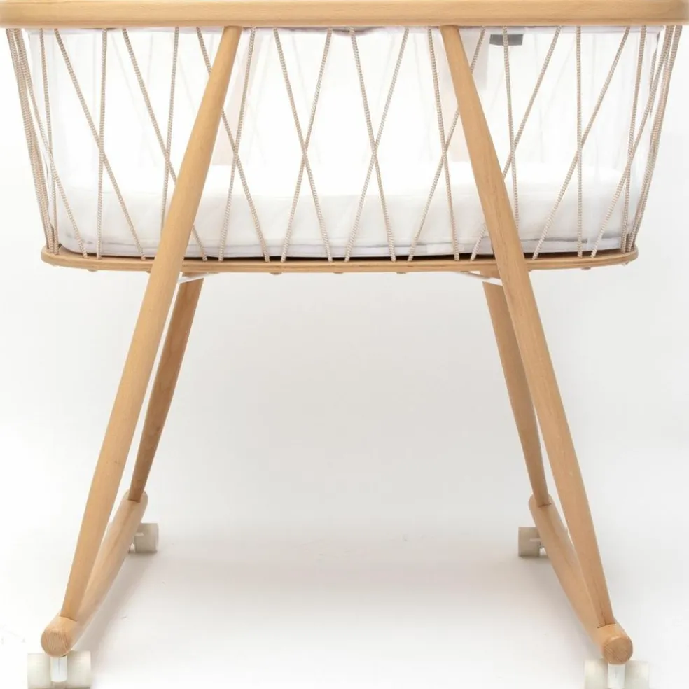 Lot de 4 roues pour berceau Kumi