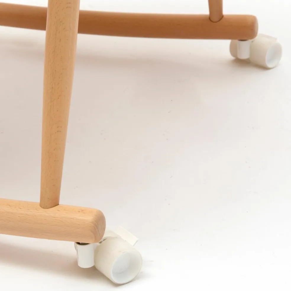 Lot de 4 roues pour berceau Kumi