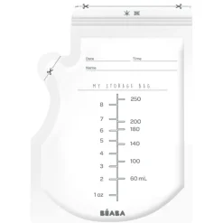 Lot de 50 sachets de conservation pour lait maternel 250ml