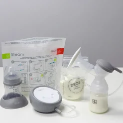 Lot de 50 sacs de conservation du lait maternel Dröp