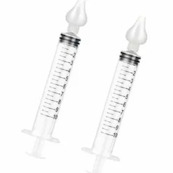 Lot de 2 seringues nasales