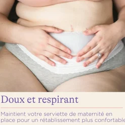 Lot de 4 slips filets de maternité lavables