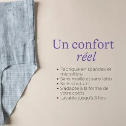 Lot de 4 slips filets de maternité lavables