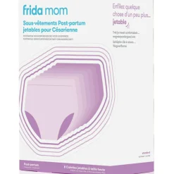 Lot de 8 sous-vêtements post-partum jetables pour césarienne