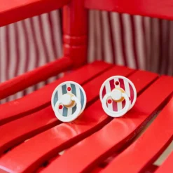 Lot de 2 sucettes en latex Colour Studio Pin (6-18 mois)