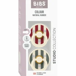 Lot de 2 sucettes en latex Colour Studio Pin (6-18 mois)