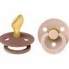 Lot de 2 sucettes en latex anatomique Blush-Woochuck (6-18 mois)