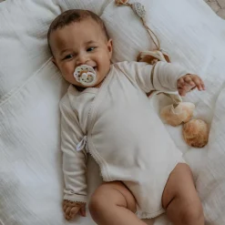 Lot de 2 sucettes en latex Bohème Ivory-Sage (6-18 mois) - Reconditionné