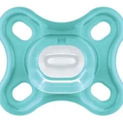 Lot de 2 sucettes en silicone Comfort bleu (0-2 mois)