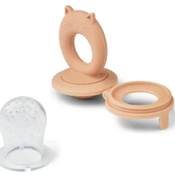 Lot de 2 sucettes grignoteuses Miranda tuscany rose