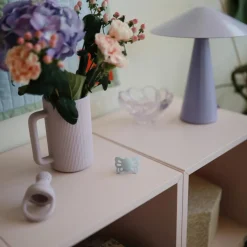 Lot de 2 sucettes grignoteuses en silicone Soft Lilac