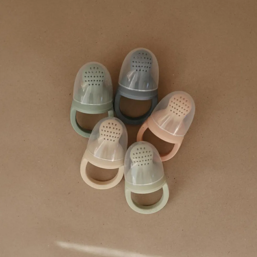 Lot de 2 sucettes grignoteuses en silicone Sage