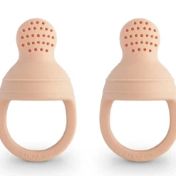 Lot de 2 sucettes grignoteuses en silicone Blush