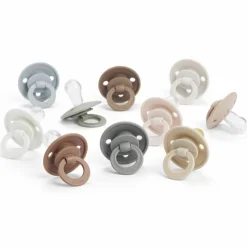 Lot de 2 sucettes physiologiques en latex Powder Pink (0-6 mois)