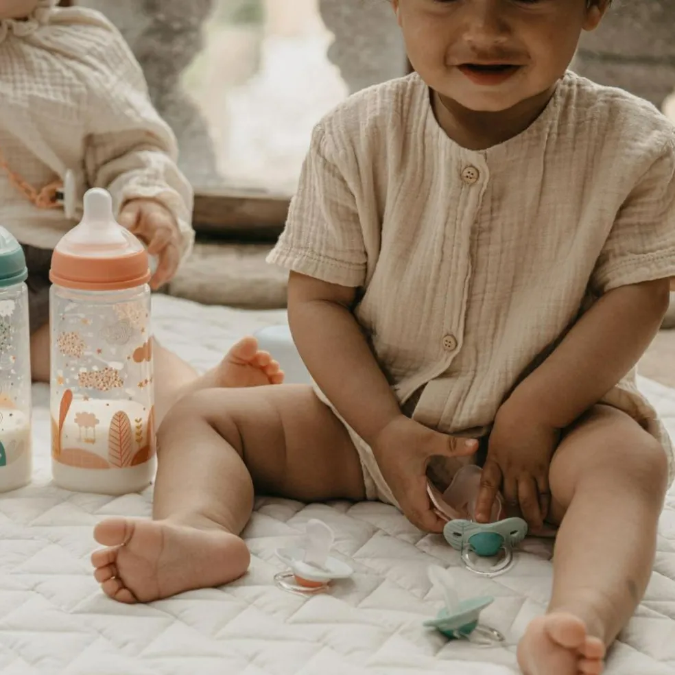 Lot de 2 sucettes symétriques SX PRO 18 mois et + Dreams bleu