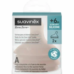 Lot de 2 tétines anti-colique pour biberon Zerø.Zerø - Allaitement - A Deep