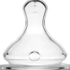 Lot de 2 tétines en silicone débit lent