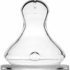 Lot de 2 tétines en silicone débit dense