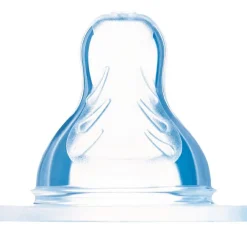 Lot de 2 tétines en silicone débit 3 rapide (4 mois et +)