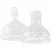 Lot de 2 tétines en silicone débit XS Extra lent