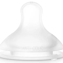 Lot de 2 tétines symétriques SX PRO en silicone débit S (6 mois)