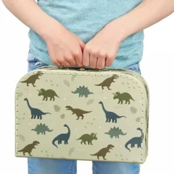 Lot de 2 valisettes de rangement Dinosaure
