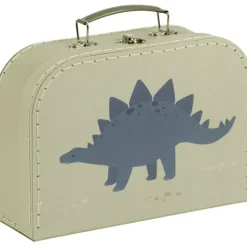 Lot de 2 valisettes de rangement Dinosaure