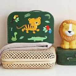 Lot de 2 valisettes de rangement Tigre