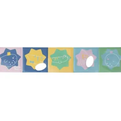 Lot de jouets de bain : livre de bain + stickers (20 pièces)