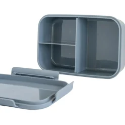 Lunch box en plastique recyclé Bleue