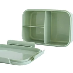 Lunch box en plastique recyclé Verte