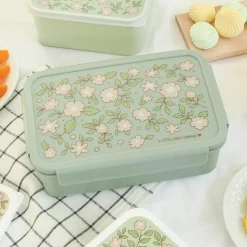 Lunch box Fleurs Sage