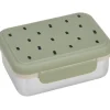 Lunch box Happy Prints olive