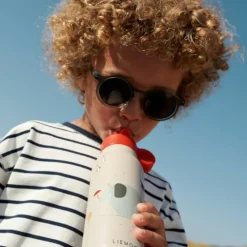 Lunettes de soleil Darla Whale Blue transparent (4-10 ans)