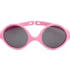 Lunettes de soleil Diabola rose pivoine (0-12 mois)