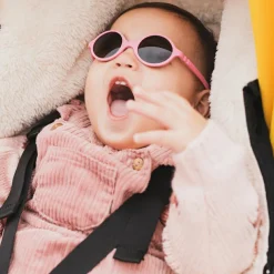 Lunettes de soleil Diabola rose pivoine (0-12 mois)