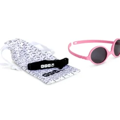 Lunettes de soleil Diabola rose pivoine (0-12 mois)