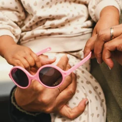 Lunettes de soleil Diabola rose pivoine (0-12 mois)