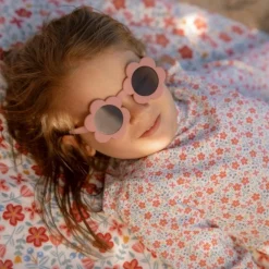 Lunettes de soleil Flower Pink