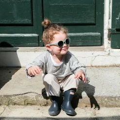 Lunettes de soleil Merry Tropical green (2-4 ans)