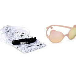 Lunettes de soleil Ourson Rose pêche (0-12 mois)