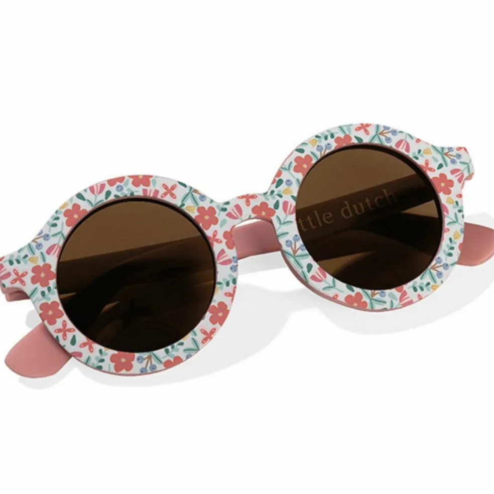 Lunettes de soleil Round Flowers